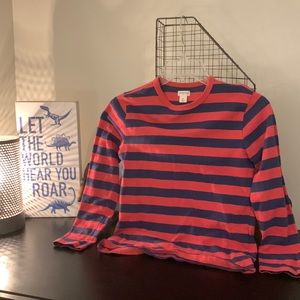 Jcrew crewcuts boys striped top.